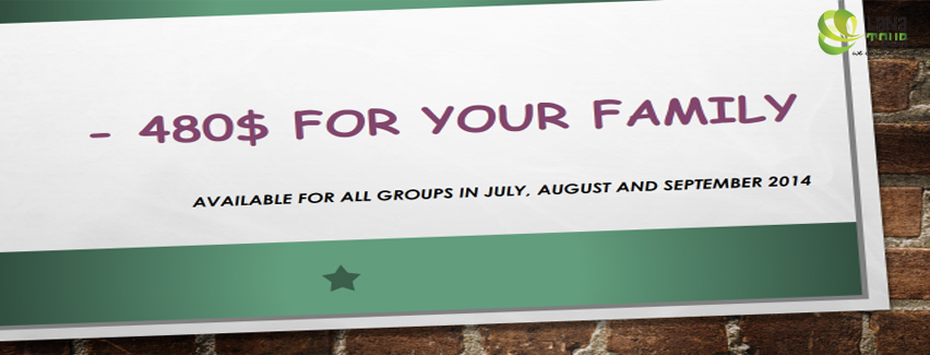 The Best Offer for Family 